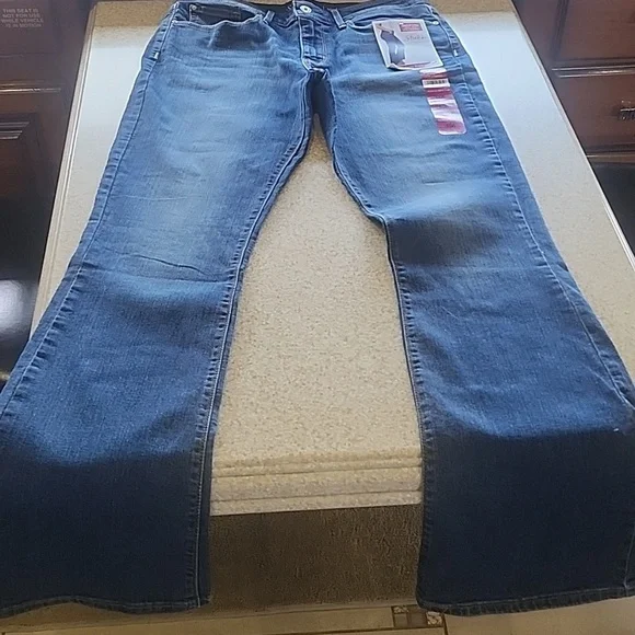 NWT Signature Levi Modern Boot Cut Simply Stretch Size 10L - Picture 7 of 11
